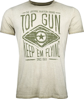 Top Gun Growl,  t-shirt,  color: Green,  size: M