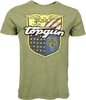 Top Gun Insignia,  t-shirt,  color: Dark Green,  size: XL