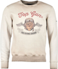 Top Gun Smoking Monkey,  sweatshirt,  color: Beige,  size: M