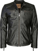 Top Gun Stilo,  leather jacket,  color: Vintage Black,  size: XXL