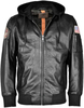 Top Gun TG20212111,  leather jacket,  color: Black,  size: M