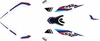 Uniracing BMW F800GS Adventure,  decal kit