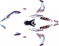 Uniracing BMW F800GS,  decal kit