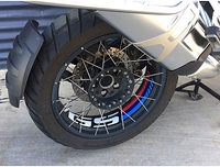 Uniracing BMW R 1200/1250 GS,  rim decal set