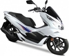Uniracing Honda PCX 125,  decal kit