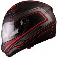 Vito Falcone,  integral helmet