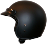 Vito Grande,  open face helmet,  color: Matt-Black,  size: XXL