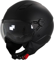 Vito Lavori,  open face helmet,  color: Matt-Black,  size: XS