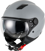 Vito Lavori,  open face helmet,  color: Matt-Grey,  size: M