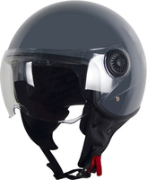 Vito Loreto,  jet helmet,  color: Dark Grey,  size: L