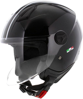 Vito Moda Bambino,  jet helmet kids,  color: Black/White,  size: 3XS