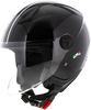 Vito Moda Bambino,  jet helmet kids,  color: Black/White,  size: 4XS