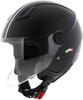 Vito Moda Bambino,  jet helmet kids,  color: Matt Black/White,  size: 4XS