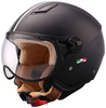 Vito Moda,  open face helmet,  color: Matt-Black,  size: XXL