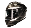 Vito Presto,  full face helmet,  color: Grey/Black/White,  size: L