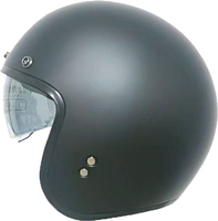 Vito Special,  jet helmet,  color: Matt-Black,  size: L