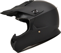 Vito Tivoli Solid,  motocross helmet,  color: Matt-Black,  size: S