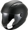Vito Uno,  open face helmet,  color: Matt-Black,  size: L