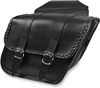 Willie & Max Luggage Slant Braided,  saddlebags,  color: Black,  size: S
