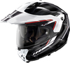 X-Lite X-552 Ultra Carbon Latitude N-Com,  cross helmet,  color: White/Black,  size: L