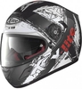 X-Lite X-702 GT Scraped,  integral helmet