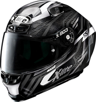 X-Lite X-803 RS Ultra Carbon Deception,  integral helmet,  color: Black/Dark Grey/White,  size: L