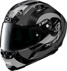 X-Lite X-803 RS Ultra Carbon Hattrick,  integral helmet,  color: Black/Dark Grey/Light Grey,  size: L