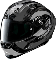 X-Lite X-803 RS Ultra Carbon Hattrick,  integral helmet,  color: Black/Dark Grey/Light Grey,  size: M