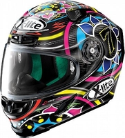 X-Lite X-803 Ultra Carbon Replica C. Davies,  integral helmet