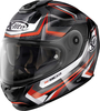 X-Lite X-903 Ultra Carbon Warmflash N-Com,  integral helmet,  color: White/Black/Dark Grey/Red,  size: M