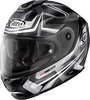 X-Lite X-903 Ultra Carbon Warmflash N-Com,  integral helmet,  color: White/Black/Light Grey/Dark Grey,  size: M