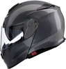 Z1R Solaris 2.0,  flip up helmet,  color: Dark Grey,  size: XXL