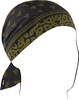 Zan Headgear Flydanna Celtic Paisley,  bandana,  color: Green/Black,  size: One Size