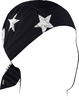Zan Headgear Flydanna Micromesh Black & White Flag,  bandana,  color: Black/White,  size: One Size