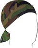 Zan Headgear Flydanna Micromesh Woodland Camo,  bandana,  color: Black/Green/Brown,  size: One Size