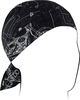 Zan Headgear Flydanna Moto Blueprint,  bandana,  color: Black/White,  size: One Size