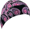 Zan Headgear Flydanna Purple Paisley,  bandana,  color: Purple/Pink/Black,  size: One Size