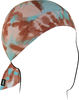 Zan Headgear Flydanna SF Natural Tie Dye,  bandana,  color: Brown/Blue/Beige,  size: One Size