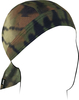 Zan Headgear Flydanna SF Woodland Camo Tie Dye,  bandana,  color: Black/Green/Brown,  size: One Size