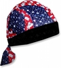 Zan Headgear Flydanna Vented U.S.Flag,  bandana