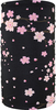 Zan Headgear Motley Tube Fleece Blossom,  multifunctional headwea,  color: Black/Rose,  size: One Size