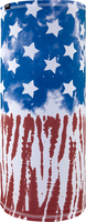 Zan Headgear Motley Tube Sportflex Stars Stripes Tie Dye,  multif,  color: Blue/Red/White,  size: One Size