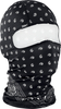 Zan Headgear Paisley,  balaclava,  color: Black/White,  size: One Size