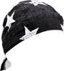 Zan Headgear Road Hog Flydanna Flag,  bandana,  color: Black/White,  size: One Size