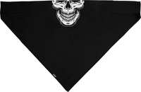 Zan Headgear SF Black & White Skull,  bandana,  color: Black/White,  size: One Size