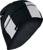 Zan Headgear SF Fleece Black & White Flag,  helmet beanie,  color: Black/White,  size: One Size