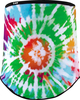 Zan Headgear SF Tie Dye,  neck warmer,  color: Green/Violet/Blue,  size: One Size